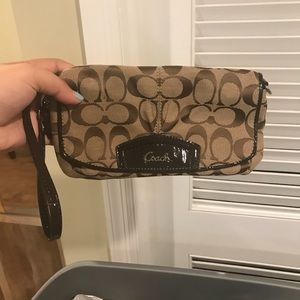 Coach wristlet